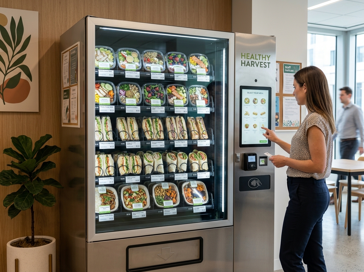 fresh food vending options